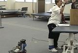 stroke patients being monitored, coached, and
motivated by a socially assistive robot developed in the USC
Interaction Lab